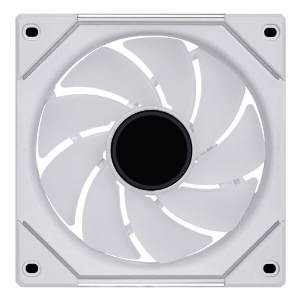 Lian Li UNI Fan SL-INF ARGB 120mm Reverse Blade White Cabinet Fan, Single Pack